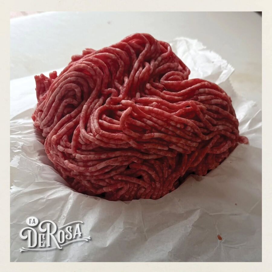 Coarse-ground USDA Prime beef